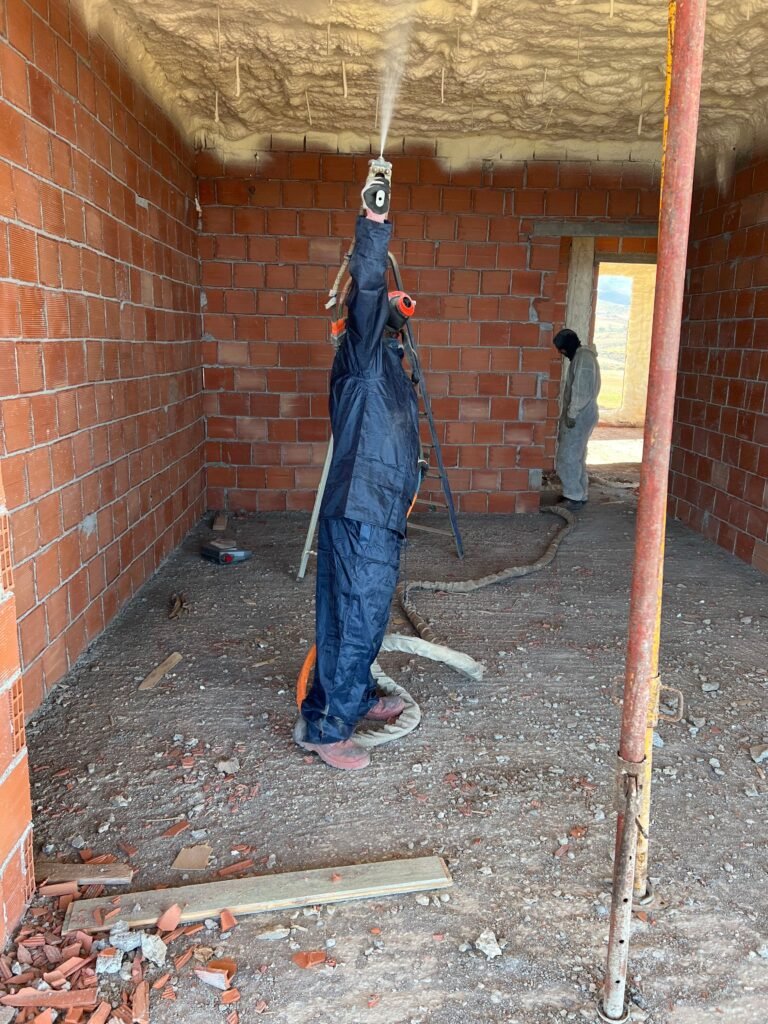 isolation par mousse polyuréthane